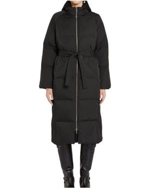 Marella Long-Sleeved Down Jacket - Black