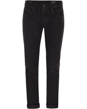 Dondup Slim Five-Pocket Jeans - Black