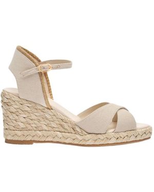 Stuart Weitzman Mirela Ii Espadrille Wedge - Natural