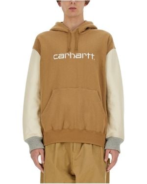 Junya Watanabe X Carhartt Long Sleeve Jumper - Natural