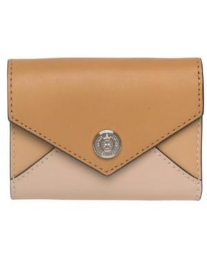 Tory Burch Small Envelope Leather Wallet - White