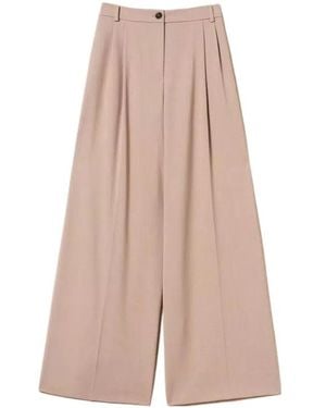 Twinset Pleated Palazzo Pants - Multicolor