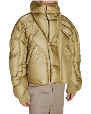 Entire studios Long-Sleeve Down Jacket - Metallic