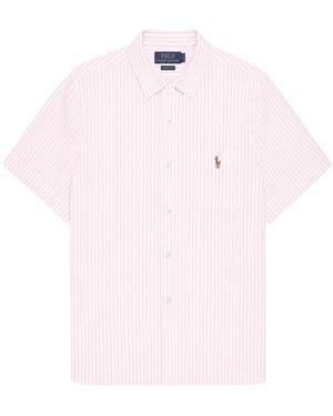 Polo Ralph Lauren Striped Cotton Shirt - Pink