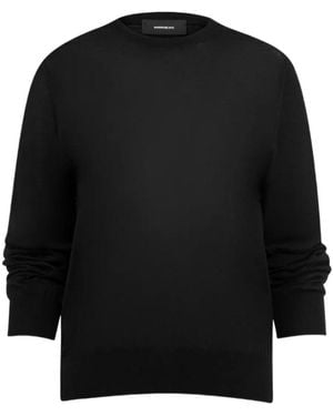 Wardrobe NYC Fine-Knit Sweater - Black