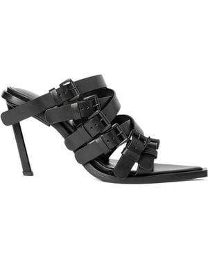 Ann Demeulemeester 90Mm Nel Strappy Sandals - Black