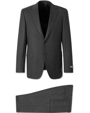 Canali Two Piece Single Breasted Suit - Black