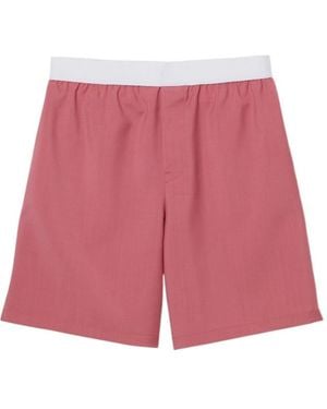 Gucci Logo Waist Shorts - Red