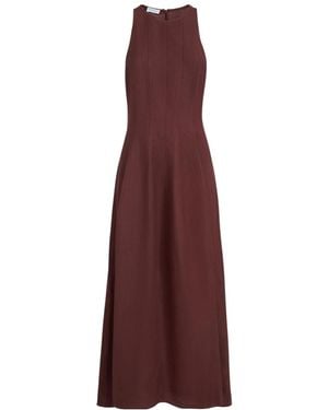 Brunello Cucinelli Midi Dress - Purple