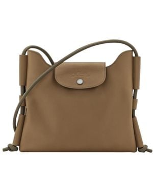 Longchamp Small Le Pliage Xtra Crossbody Bag - Brown