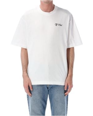 Off-White c/o Virgil Abloh Short-Sleeved T-Shirt - White