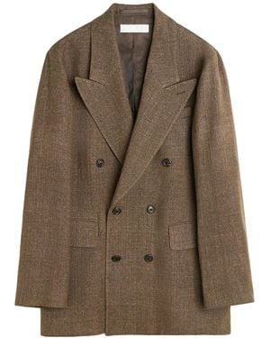Our Legacy Double-Breasted Jacket - Brown
