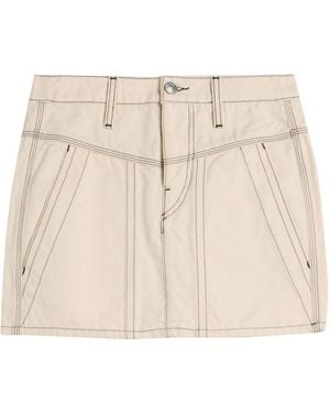 Isabel Marant Mini Skirts - Natural
