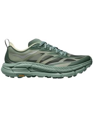 Hoka One One Mafate Speed 4 Lite Lace-Up Trainers - Green