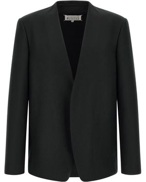Maison Margiela Long-Sleeve Blazer - Black
