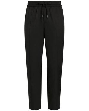 Dolce & Gabbana Logo Plaque Jogging Trousers - Black