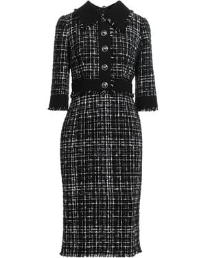 Dolce & Gabbana Midi Dress - Black