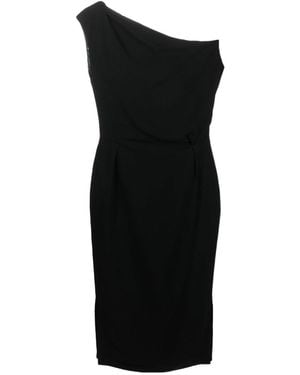 Alexandre Vauthier Logo Dress - Black