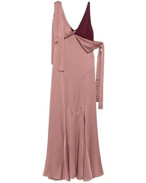 Stella McCartney V-Neck Dress - Pink