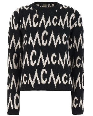 MCM Round-Neck Knitwear - Black