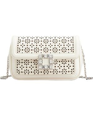 Roger Vivier Jeu De Fille Clutch Bag - White