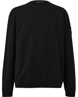 Canada Goose Crew Neck Long-Sleeve Sweatshirt - Black