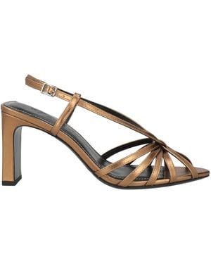 MAX&Co. Metallic Pointed Toe Sandals - Multicolor