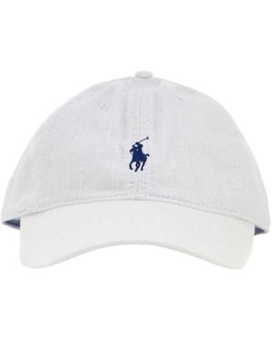 Polo Ralph Lauren Embroidered Logo Baseball Hat - White