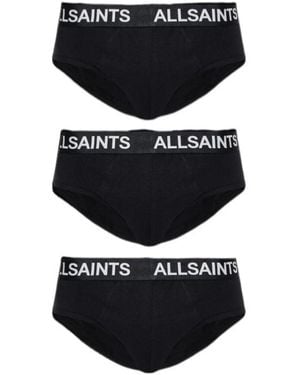 AllSaints Minimalist Comfort Underwear - Black