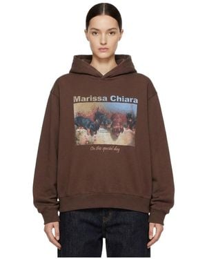 Marissa Chiara Long-Sleeved Sweatshirt - Brown