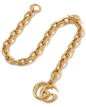 Gucci Double G Charm Belt - Metallic