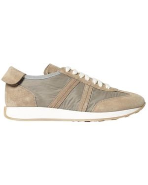 Fabiana Filippi Lace-Up Trainers - Natural