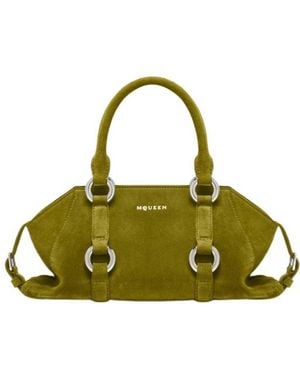 McQueen Farringdon Small Tote Bag - Green