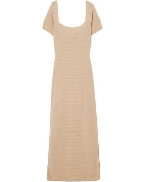 Giuliva Heritage Cotton Maxi Dress - Natural