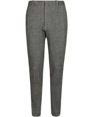 Circolo 1901 Straight-Leg Pleated Trousers - Grey