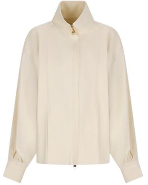 DARKPARK Joan Bomber Jacket - Natural