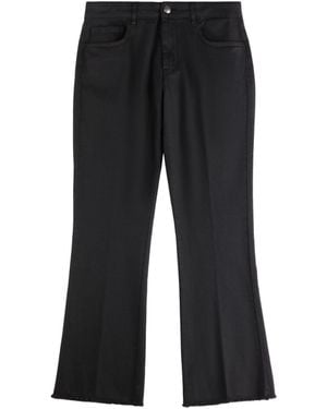 Fay Logo Patch 5-Pocket Trousers - Black