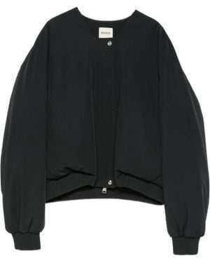 KHAITE Cordan Long-Sleeve Jacket - Black