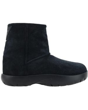 Bottega Veneta Snap Ankle Boots - Black