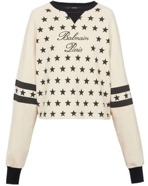 Balmain Sweatshirts - White