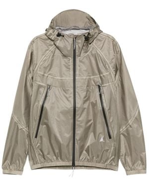 ROA Glasslike Zip Hooded Jacket - Grey