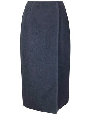 Rier Walker Midi Skirt - Blue