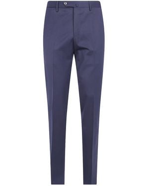 Pt Pantaloni Casual Pants With Belt Loops - Blue