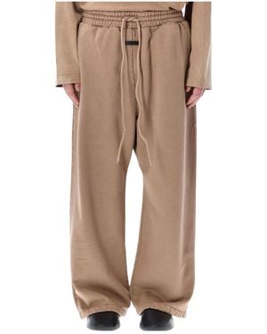 Fear Of God Elastic Waist Sports Trousers - Natural