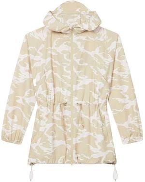 KENZO Ocean Camo Windbreaker - White