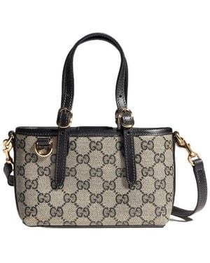 Gucci Gg Emblem Mini Bag - Black