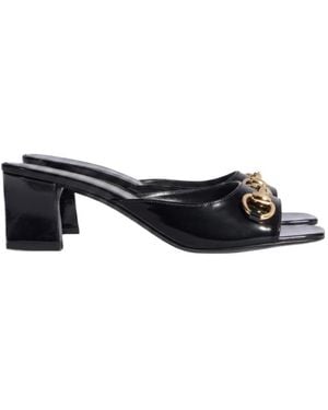 Gucci Signora Slide Sandal - Black