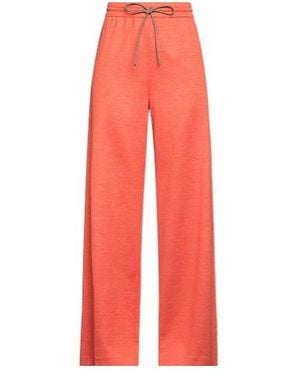 Max Mara High-Waisted Drawstring Cargo Trousers - Red