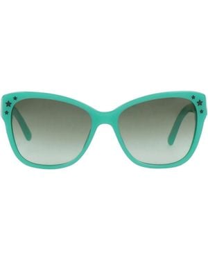 Dolce & Gabbana Minimalist Butterfly Sunglasses - Green