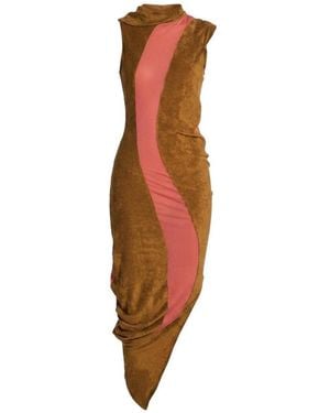 Kiko Kostadinov Pendle Stretch Dress - Red